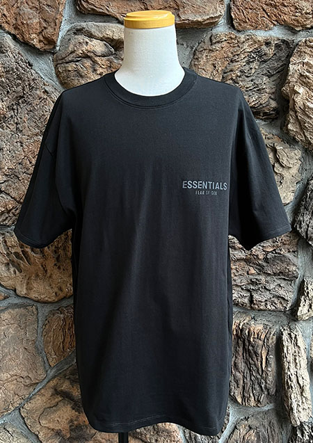 FOG ESSENTIALS 21FW 1POINT LOGO SS TEE | BLACK