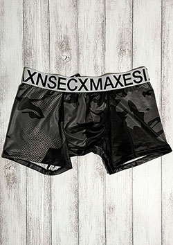 MAXSIX MEN BOXER PANTS | BLACK