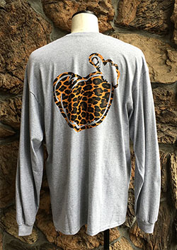 LONG SLEEVE T-SHIRT (LEOPARD LOGO)