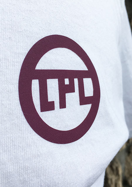 REFLECTOR T-SHIRT (LOGO) WhitePurple