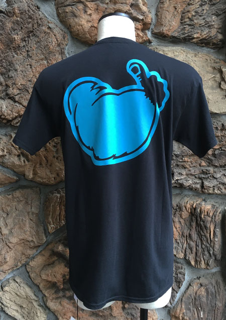 REFLECTOR T-SHIRT (LOGO) BlackBlue