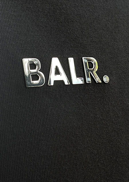 BALR. Q-Series Straight T-shirt | JET BLACK | MEN