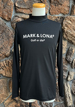 MARK&LONA Mercury Fitted Mock | BLACK | MEN