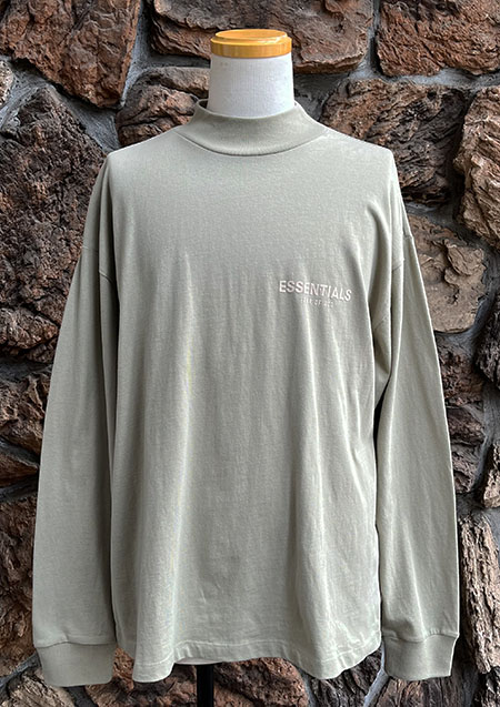 FOG ESSENTIALS 22SPRING 1POINT LOGO LS TEE | SEAFORM