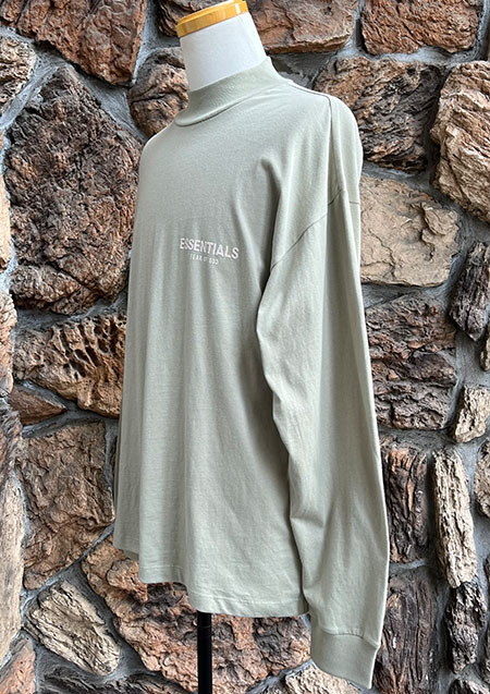 FOG ESSENTIALS 22SPRING 1POINT LOGO LS TEE | SEAFORM