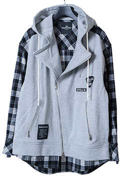 STEALTH STELL'A GRUNGY RIDER-LT | GREY