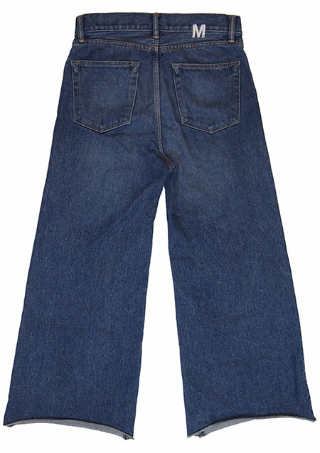 M / super flare denim pants | INDIGO