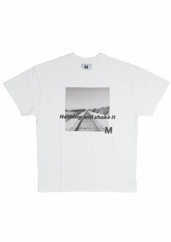 M / vintage style photo t-shirts（Nothing） | white