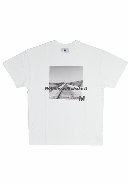 M / vintage style photo t-shirts（Nothing） | white