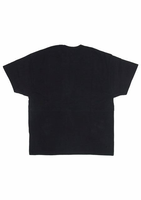 M / vintage style pocket back cut t-shirts | black