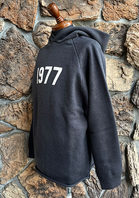 FOG ESSENTIALS 22SS 1977 HOODIE KNIT | IRON