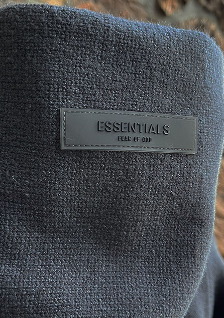 FOG ESSENTIALS 22SS 1977 HOODIE KNIT | IRON