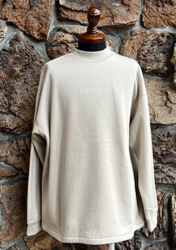 FOG ESSENTIALS 22SS RELAXED CREW SWEAT SHIRTS | WHEAT