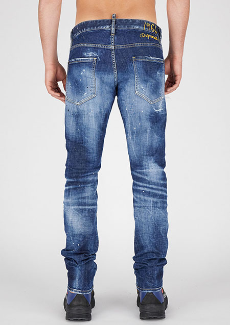 DSQUARED2 MEDIUM HIKING WASH COOL GUY JEANS | 470INDIGO