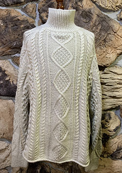 FOG ESSENTIALS 22SS CABLE KNIT TURTLENECK | WHEAT