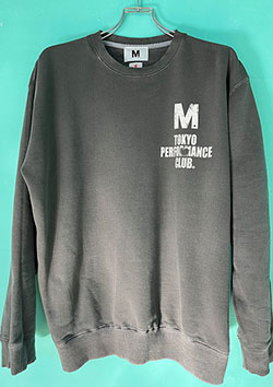 M vintage style sweat shirts M x TPC | black