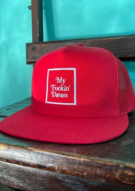 M cap square MFD | red