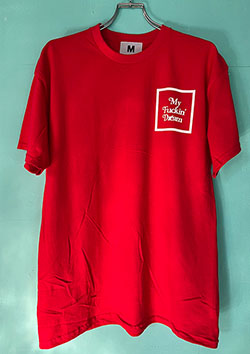 M t-shirts square MFD | red