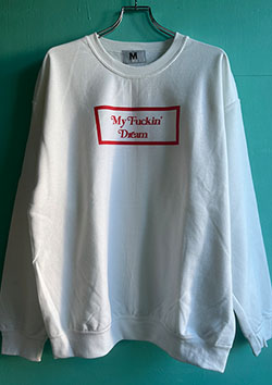 M sweat shirts (square) | white
