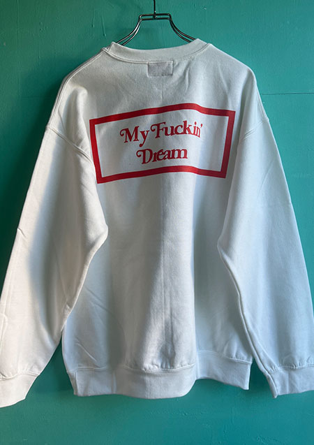 M sweat shirts (square) | white
