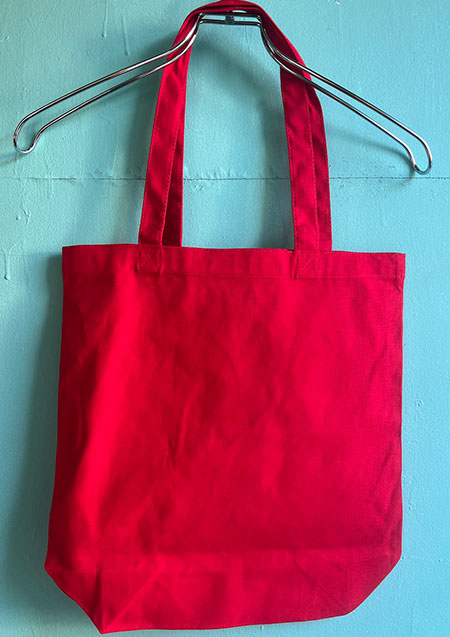 M ote bag (square) | red