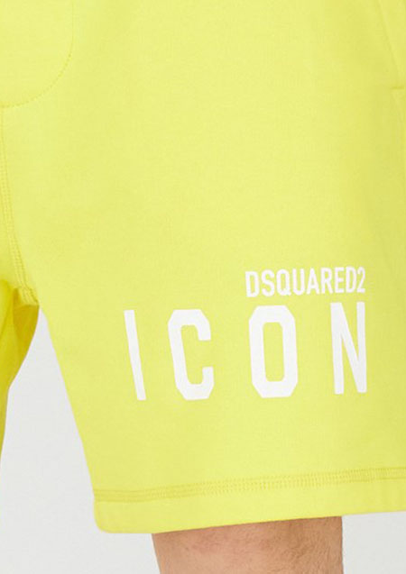 DSQUARED2 Be Icon Relax Shorts | 171YELLOW