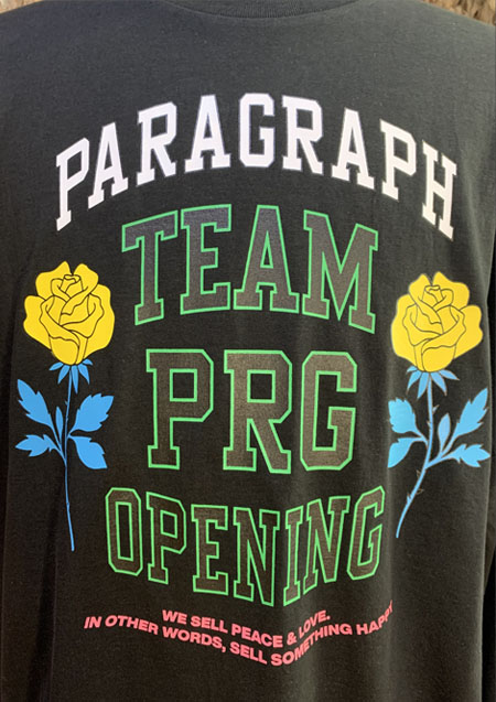 PARAGRAPH TEAM PRG OPENING L/S TEE | BK