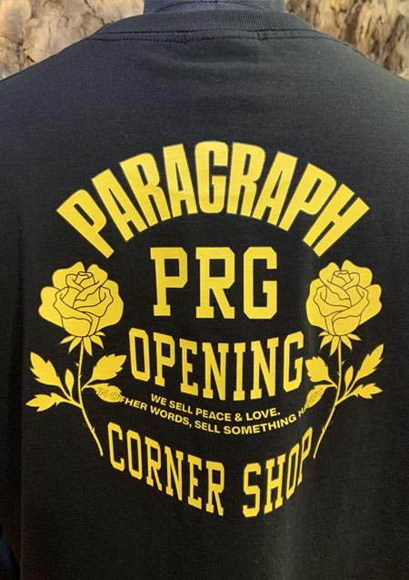 PARAGRAPH TEAM PRG OPENING L/S TEE | BK