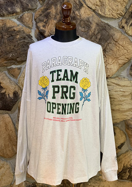 PARAGRAPH TEAM PRG OPENING L/S TEE | MLG