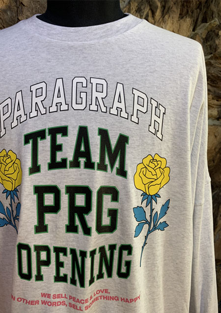 PARAGRAPH TEAM PRG OPENING L/S TEE | MLG