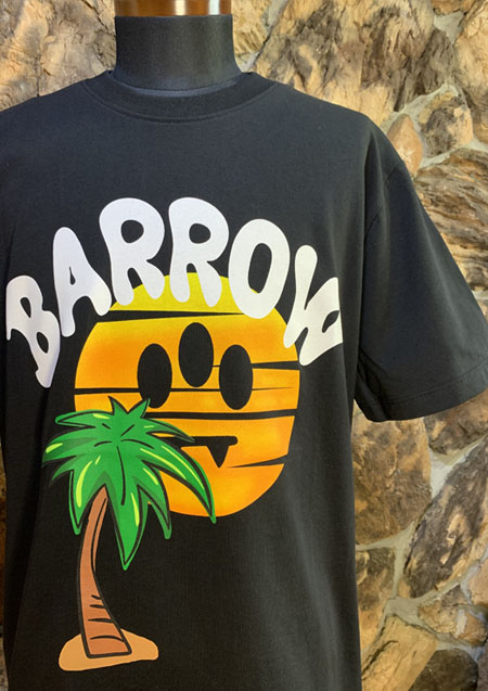 BARROW SUNSET PALME JERSEY T-SHIRT UNISEX | 110BLACK