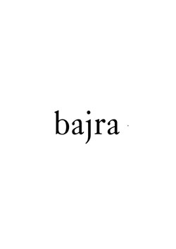 BAJRA ストライプ×ボーダー フーディー | A_BLACKxICEGRAY