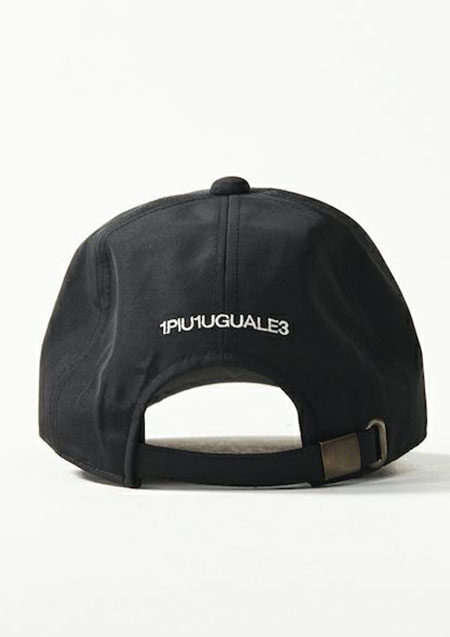 1PIU1UGUALE3 POLO CAP | 99BLACK