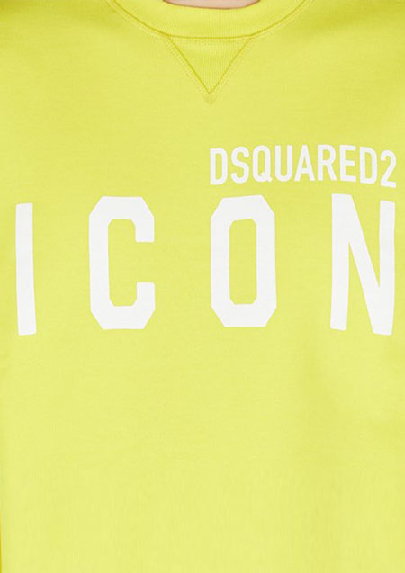 DSQUARED2 ICON COOL SWEATSHIRT | 171YELLOW