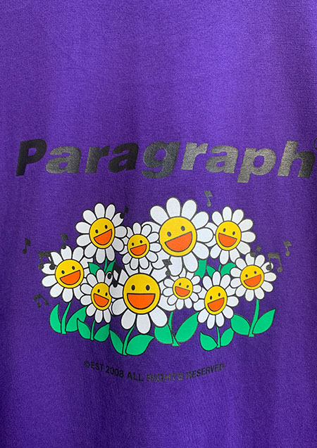 PARAGRAPH  FLOWER TEE | PURPLE