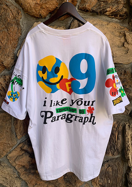 PARAGRAPH SMILE EARTH TEE | WHITE