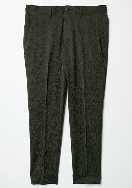 1PIU1UGUALE3 UNCON SLACKS | 67KHAKI