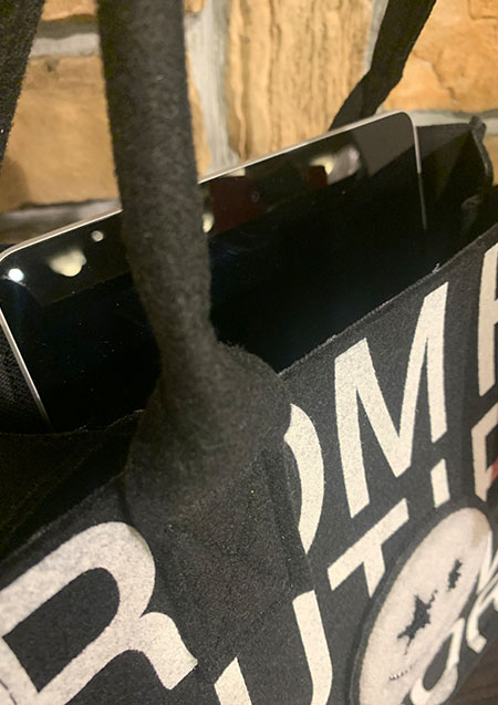ONEMADE AIR TOTE BAG SMALL | BLACK