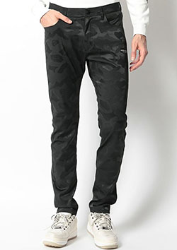 MARK&LONA Gauge Standard Pants | BLACK | MEN