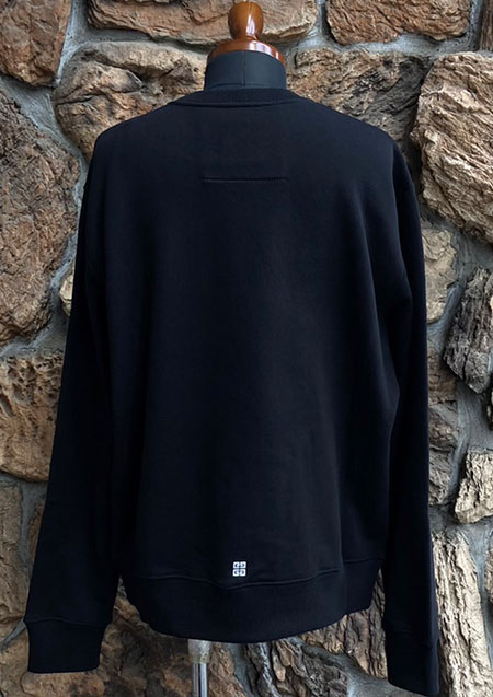 GIVENCHY CLASSIC FIT SWEAT SHIRTS | 001BLACK