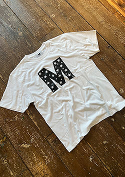 M /  t-shirts (M star) | white