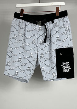 MARK&LONA Special Blend Belt Shorts | WHITE | MEN