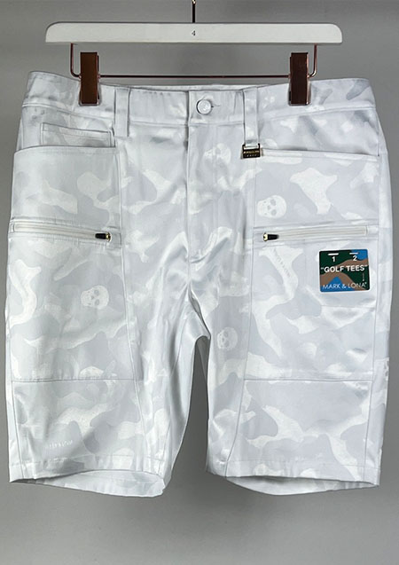 MARK&LONA Gauge Mechanic Shorts | WHITE | MEN