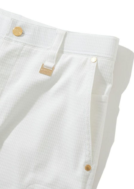 MARK&LONA Jagged Dry Tech Shorts | WHITE | MEN