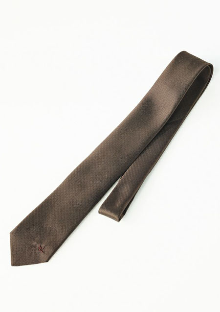 1PIU1UGUALE3 NECK-TIE | 75BROWN