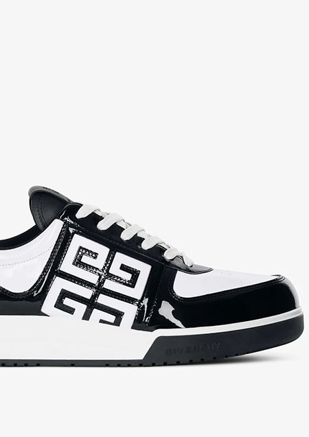 GIVENCHY G4 LOW-TOP SNEAKERS | 004-BLACK/WHITE