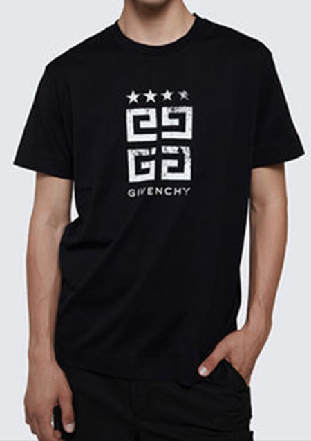 GIVENCHY CLASSIC FIT T-SHIRT | 001-BLACK