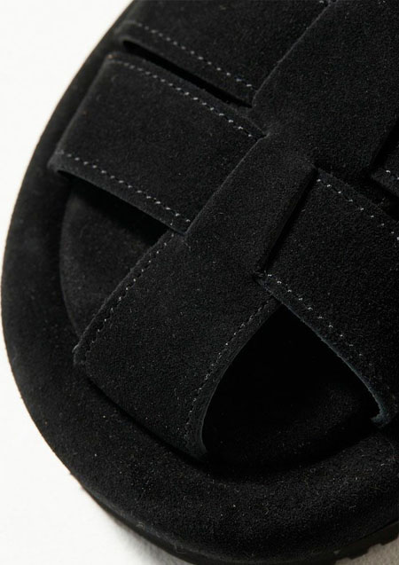 1PIU1UGUALE3 GURKA SANDAL | BLACK/BLACK