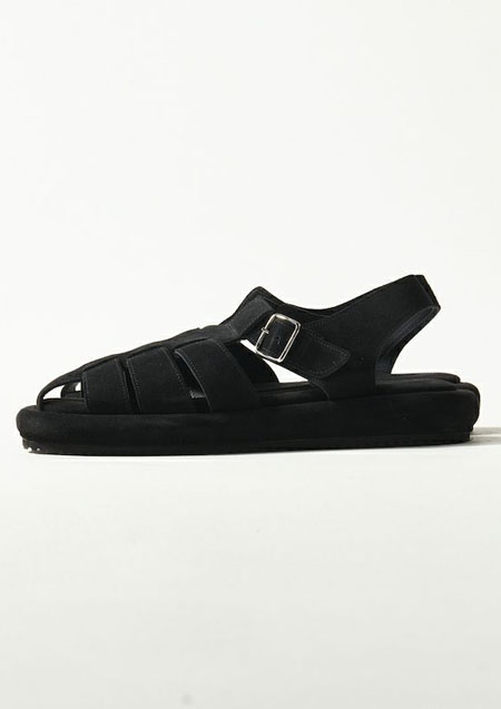 1PIU1UGUALE3 GURKA SANDAL | BLACK/BLACK