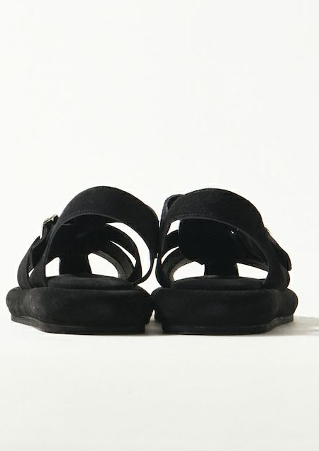 1PIU1UGUALE3 GURKA SANDAL | BLACK/BLACK